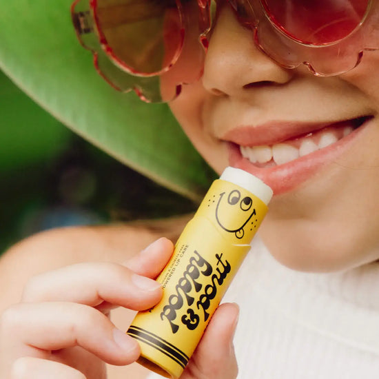 lip balm - "lil' poppies" by poppy & pout