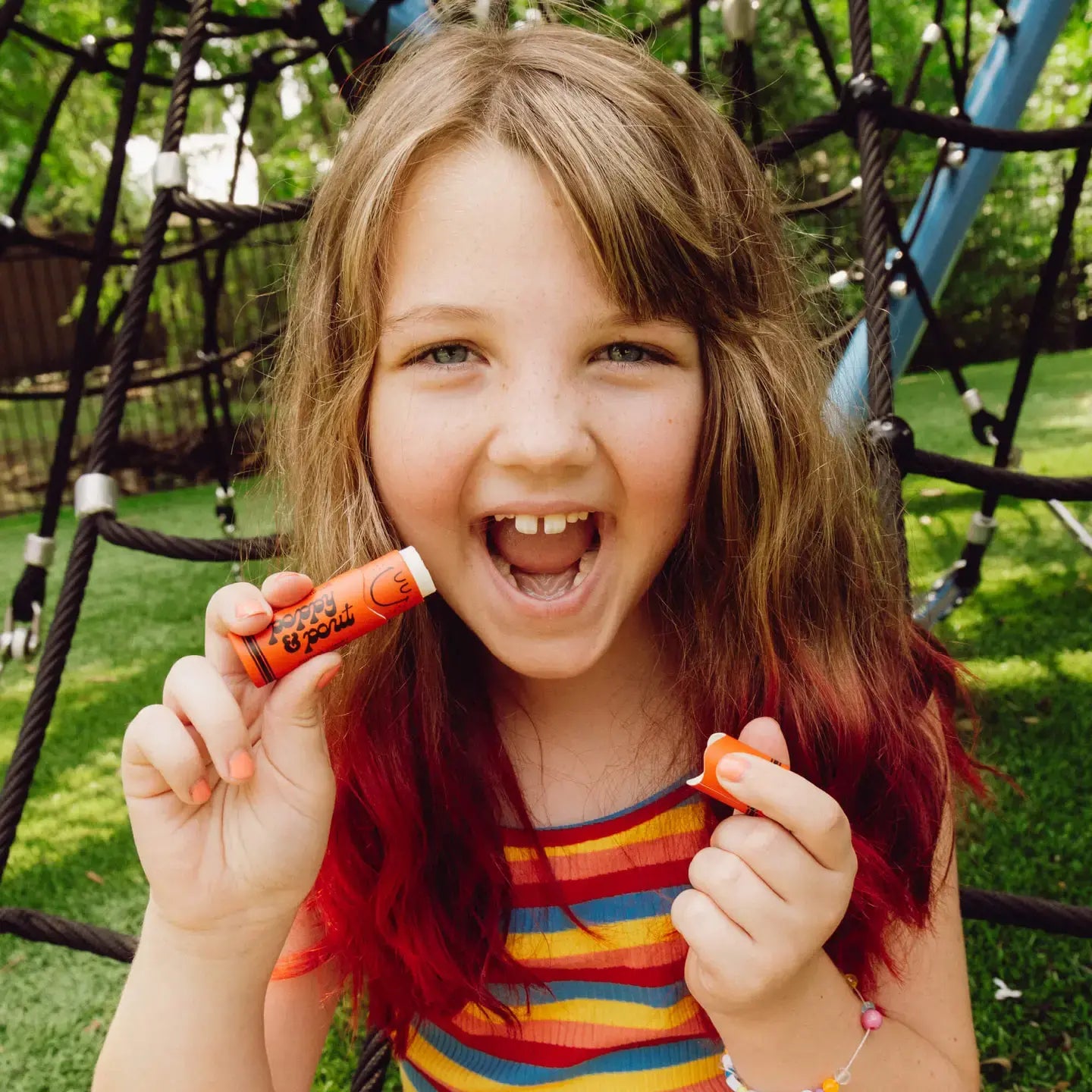 lip balm - "lil' poppies" by poppy & pout