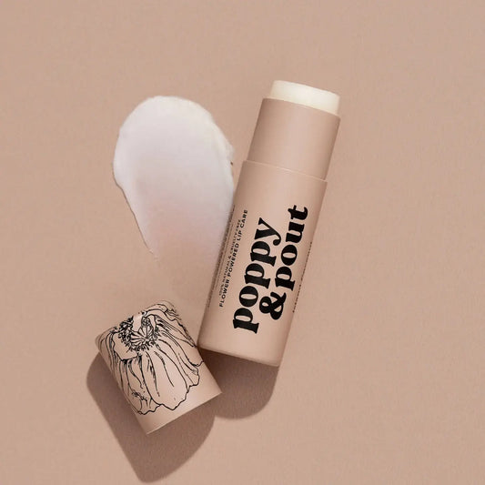 lip balm - 100% recyclable tube by poppy & pout