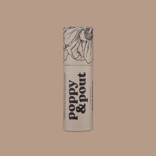 lip balm - 100% recyclable tube by poppy & pout