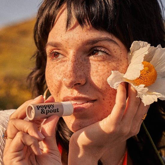 lip balm - 100% recyclable tube by poppy & pout