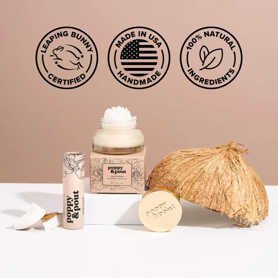 lip balm - 100% recyclable tube by poppy & pout