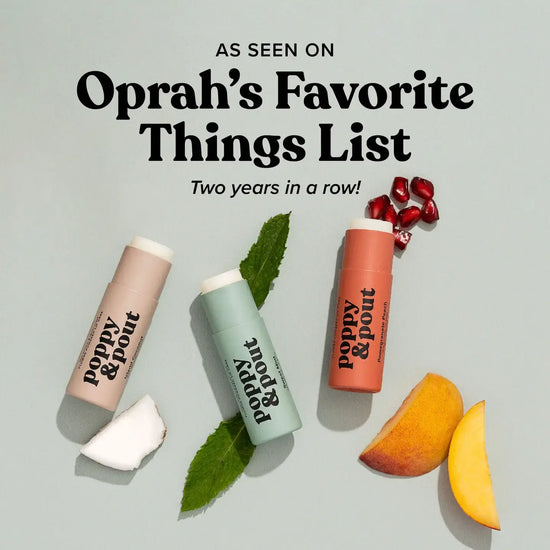 lip balm - 100% recyclable tube by poppy & pout