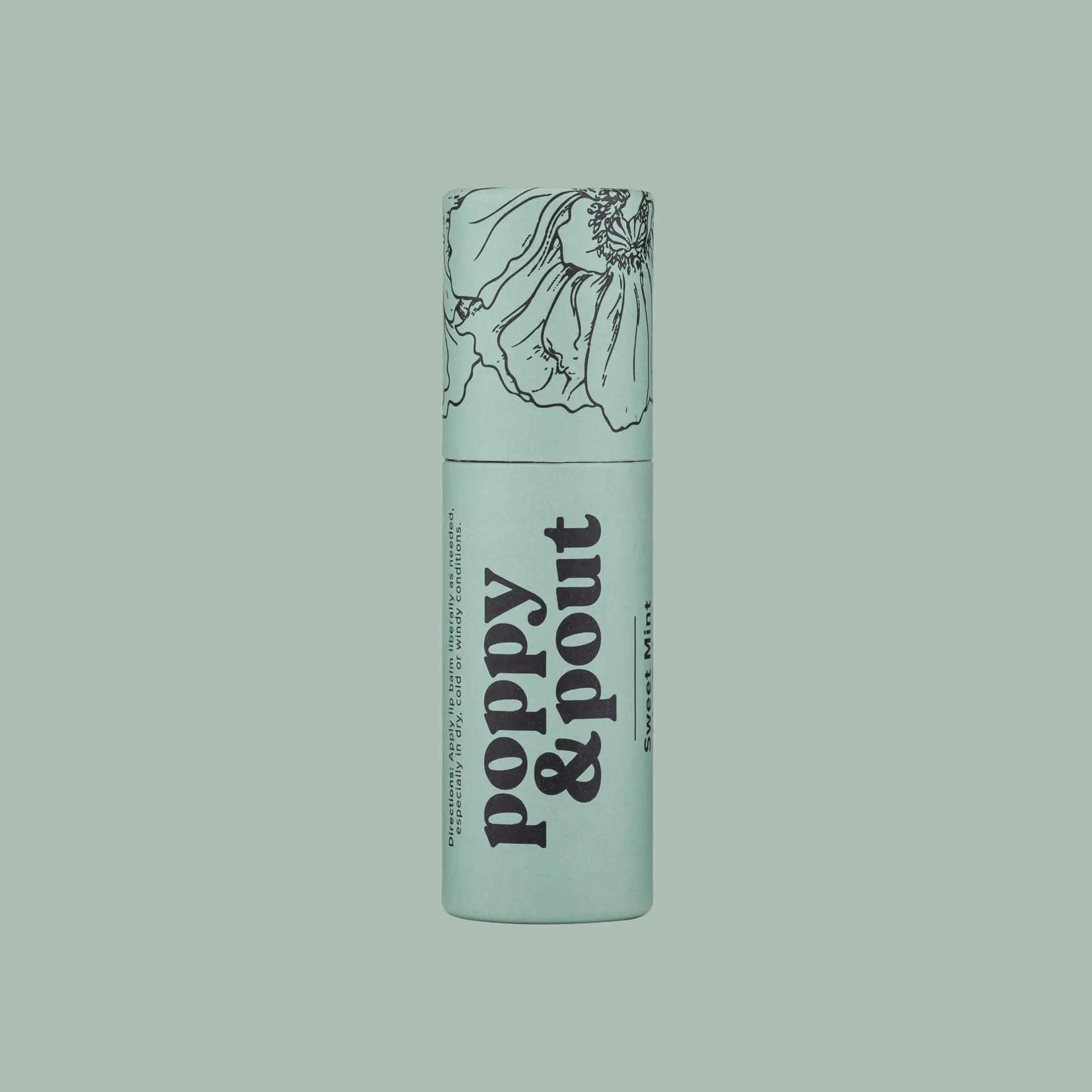 lip balm - 100% recyclable tube by poppy & pout