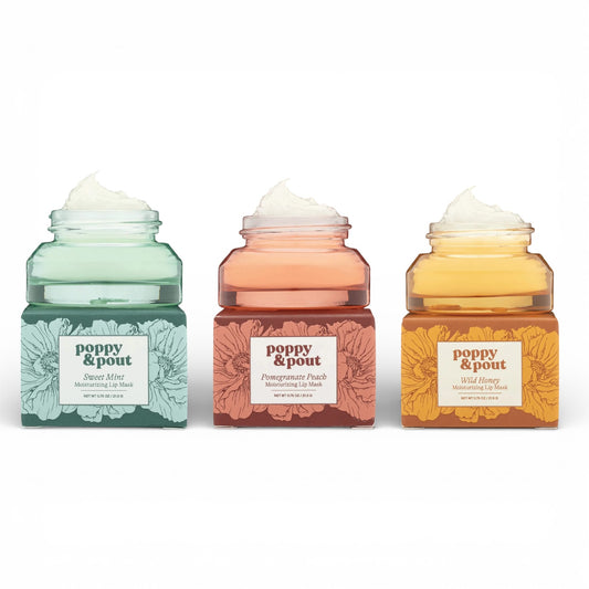 lip mask - moisturizing by poppy & pout