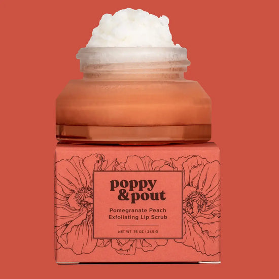 lip scrub - exfoliating by poppy & pout