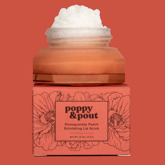lip scrub - exfoliating by poppy & pout