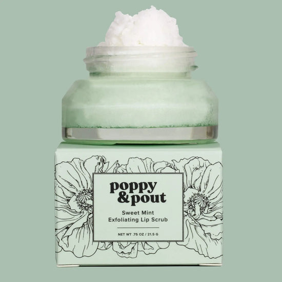 lip scrub - exfoliating by poppy & pout