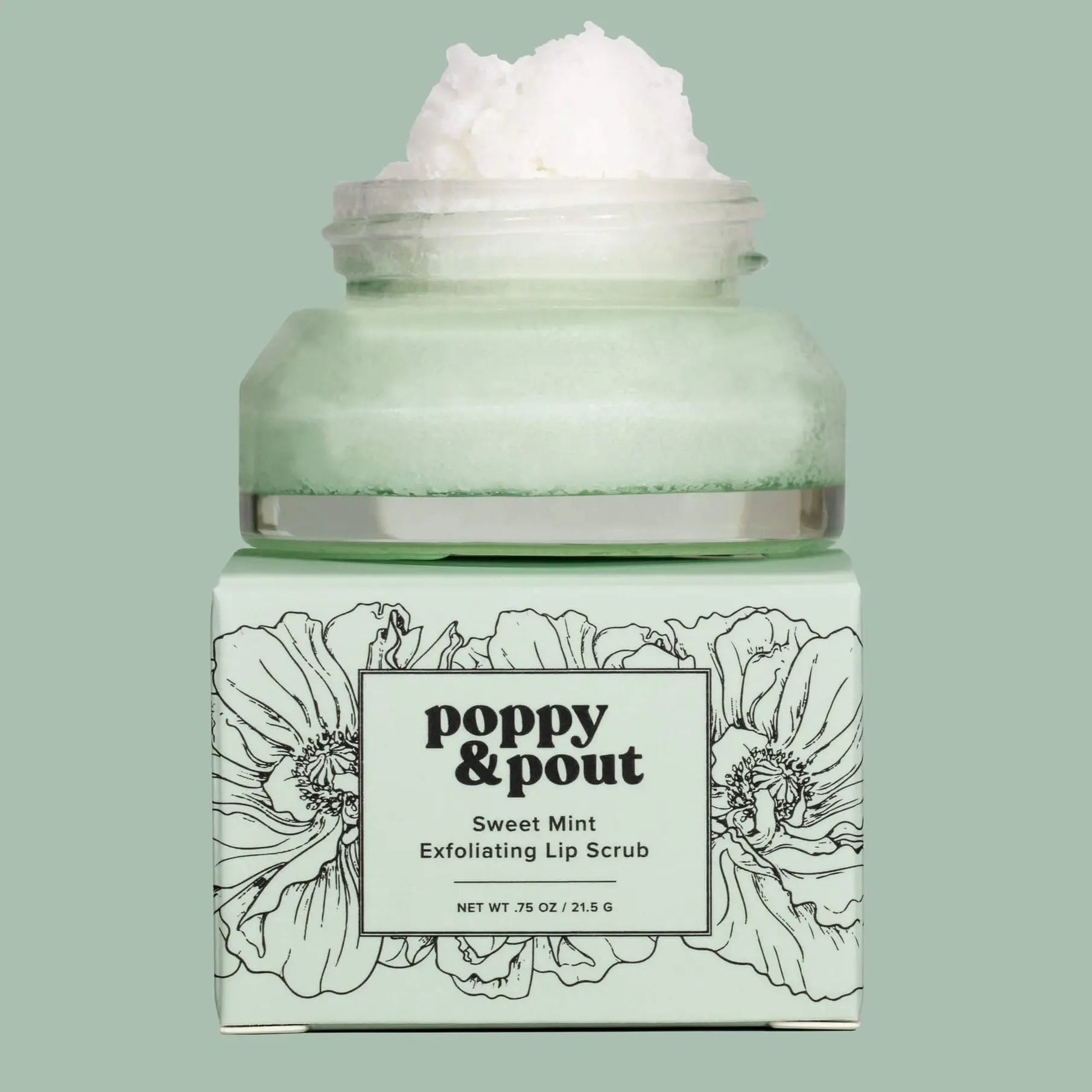 lip scrub - exfoliating by poppy & pout