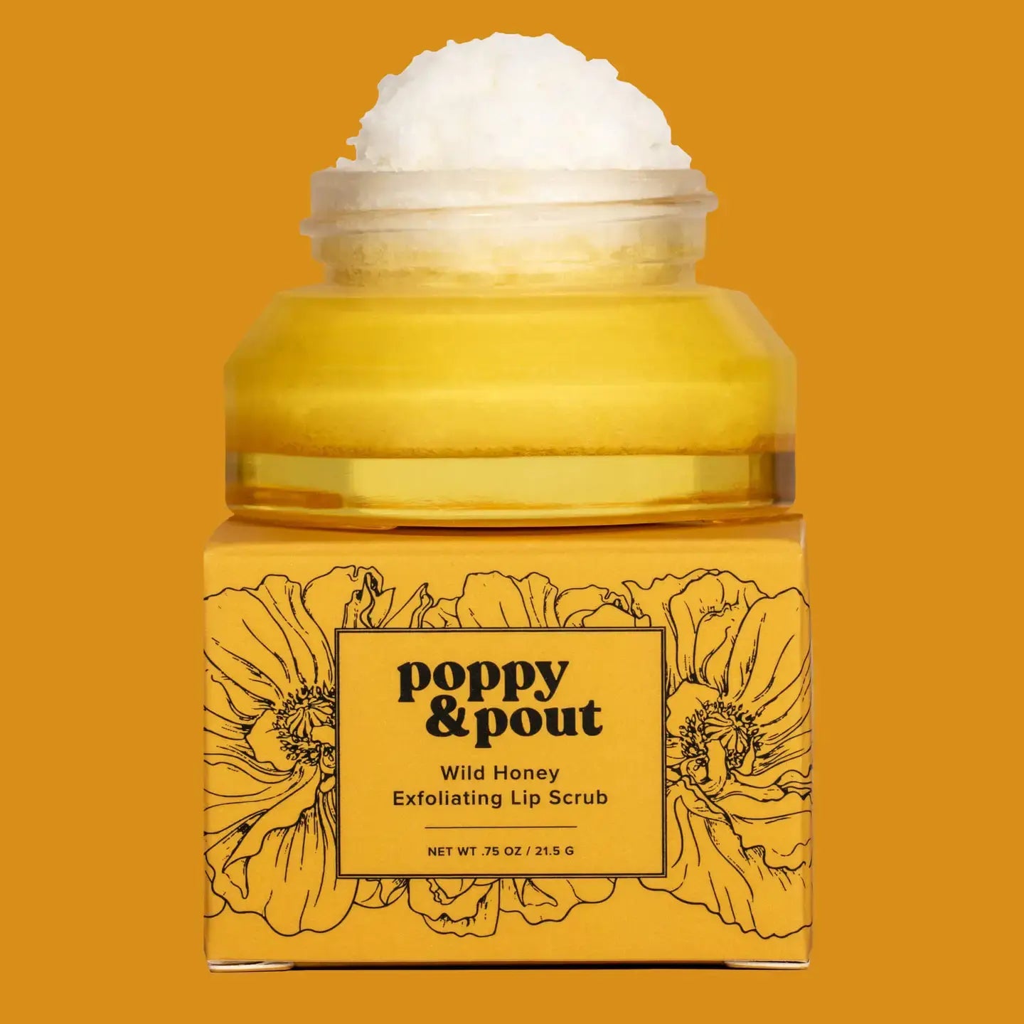 lip scrub - exfoliating by poppy & pout