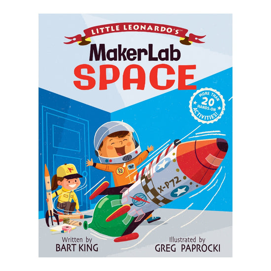 book - little leonardo's - makerlab space by gibbs smith