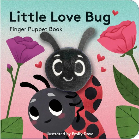 board book - finger puppet - little love bug by chronicle books