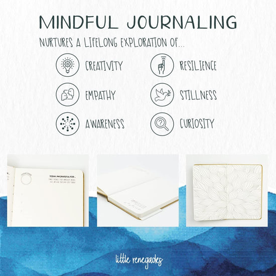 book - mindful kids journal by little renegades