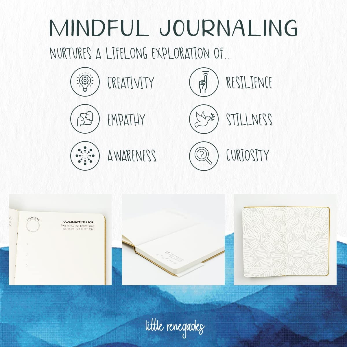 book - mindful kids journal by little renegades