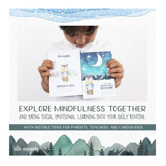 card set - mindful kids by little renegades
