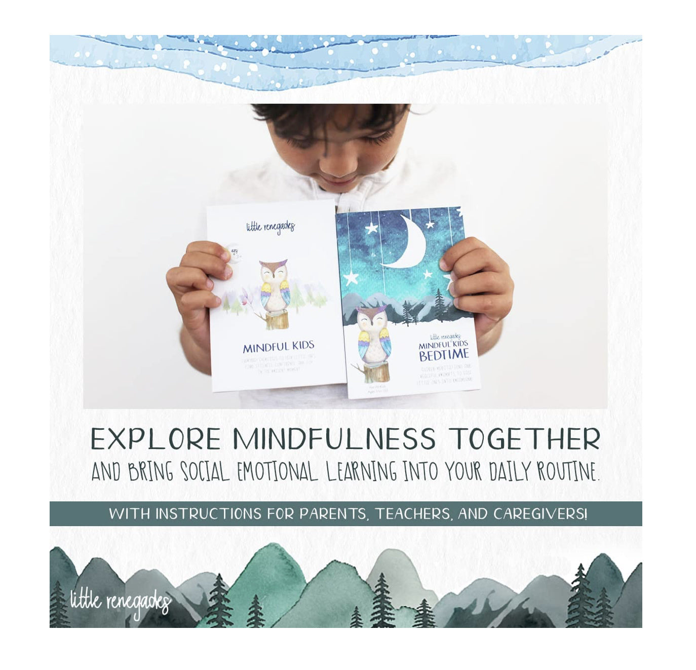 card set - mindful kids by little renegades