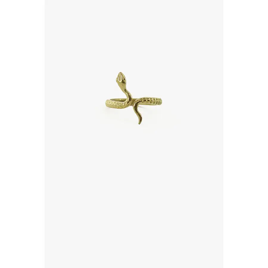 ring - little snake by brass sand