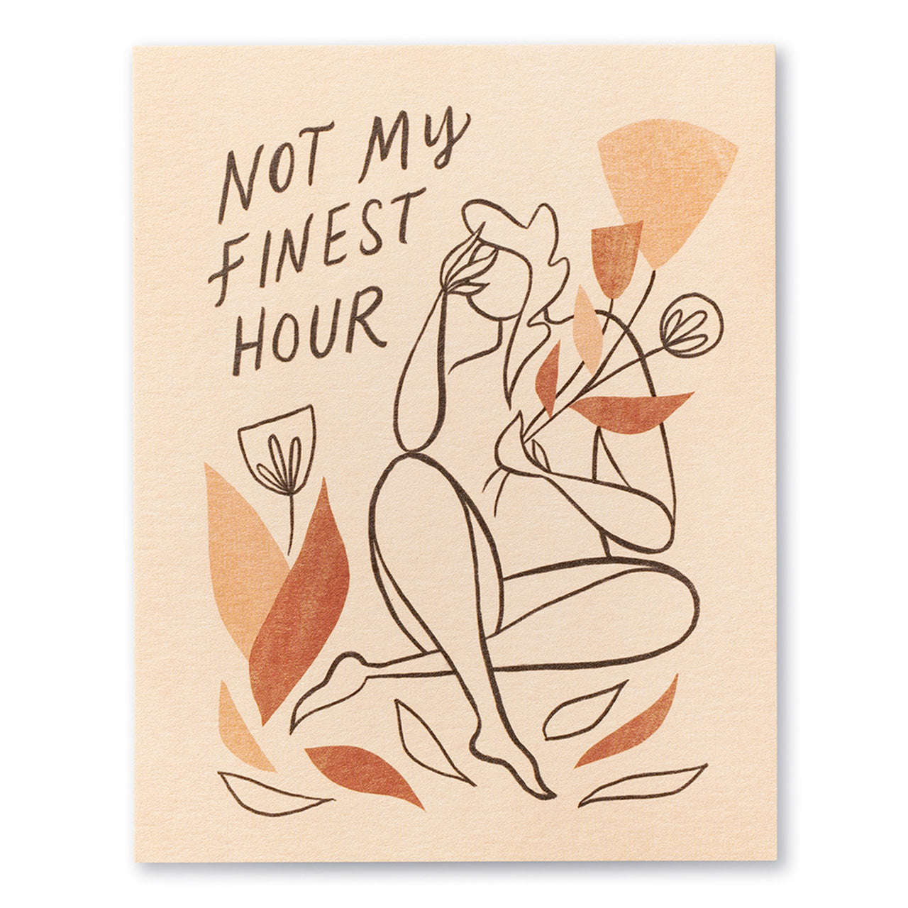 card - sorry - not my finest hour by compendium