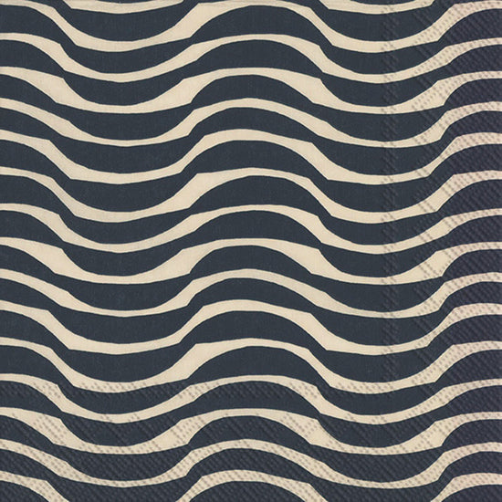 napkins - lunch - palko cream blue by boston international