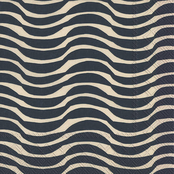 napkins - lunch - palko cream blue by boston international