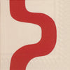 napkins - lunch - seireeni red by boston international
