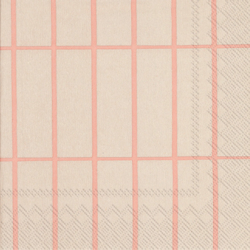 napkins - lunch - tiiliskivi linen rose by boston international