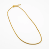 Necklace | Brass Box Chain 18"