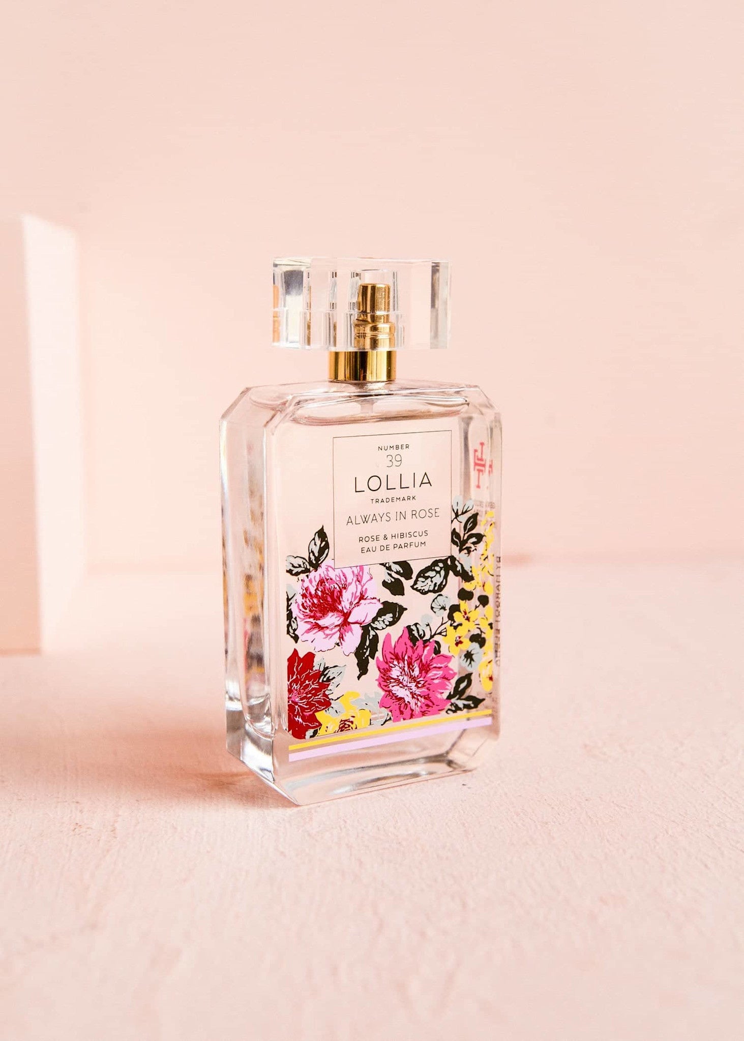 eau de parfum - spray - always in rose by margot elena (tokyo milk/lollia/infinite she)