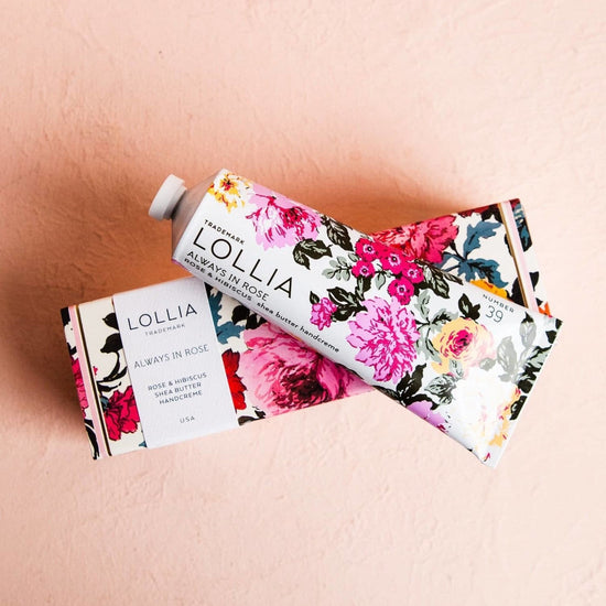 handcreme - shea butter - always in rose by margot elena (tokyo milk/lollia/infinite she)