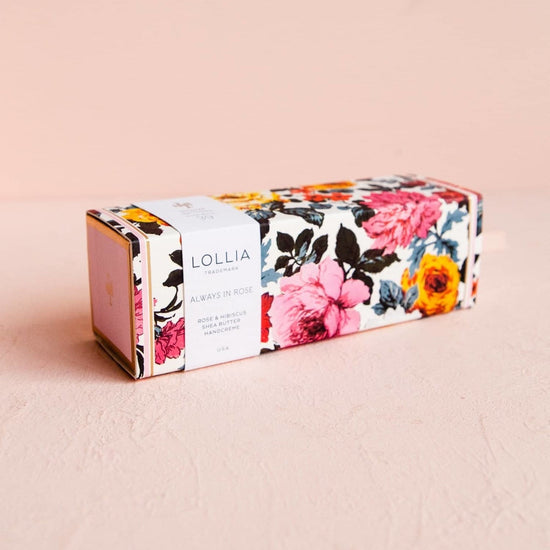 handcreme - shea butter - always in rose by margot elena (tokyo milk/lollia/infinite she)
