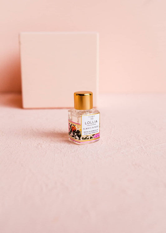 eau de parfum - little luxe - always in rose by margot elena (tokyo milk/lollia/infinite she)