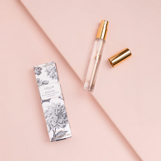 eau de parfum - travel spray - elegance by margot elena (tokyo milk/lollia/infinite she)