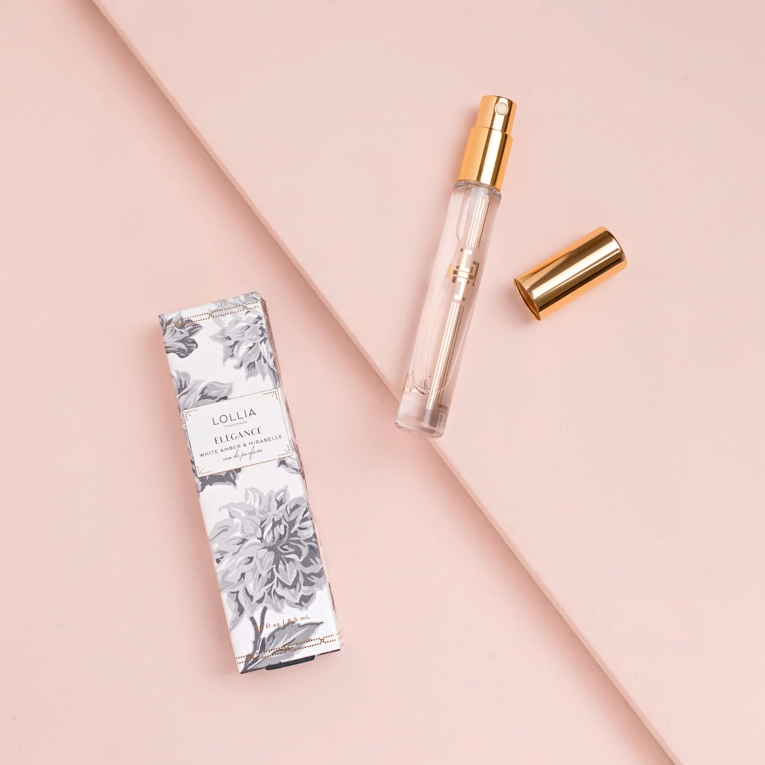 eau de parfum - travel spray - elegance by margot elena (tokyo milk/lollia/infinite she)