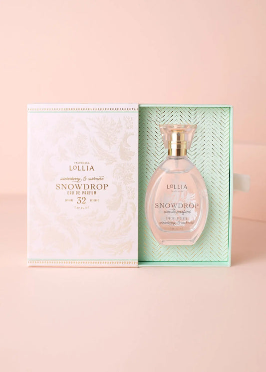eau de parfum - spray - snowdrop by margot elena (tokyo milk/lollia/infinite she)