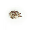 brooch pin - long-eared hedgehog by trovelore