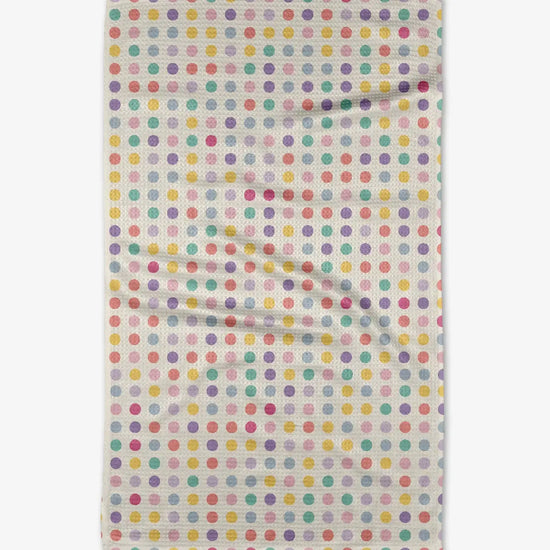 microfiber tea towel - lots of dots by geometry house