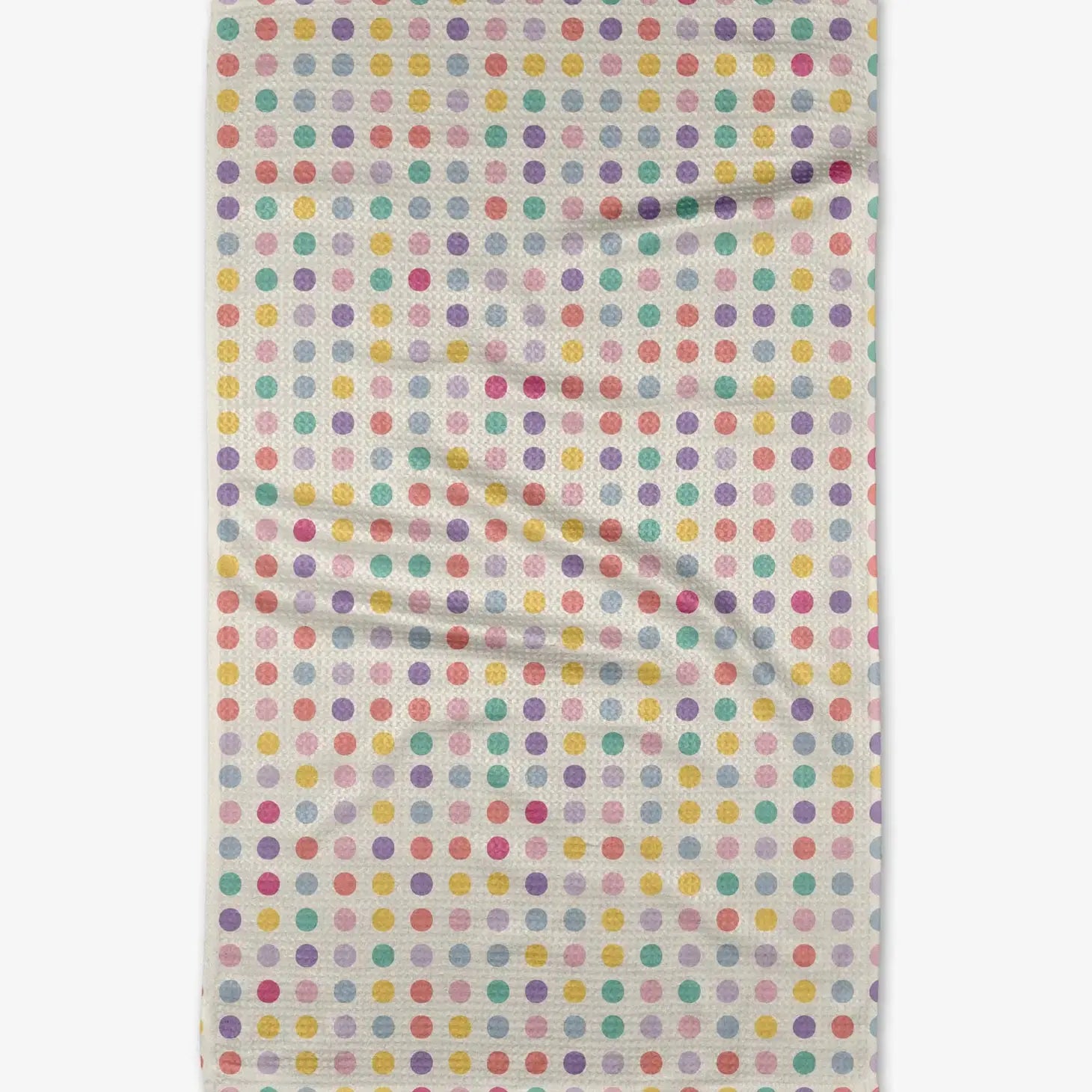 microfiber tea towel - lots of dots by geometry house