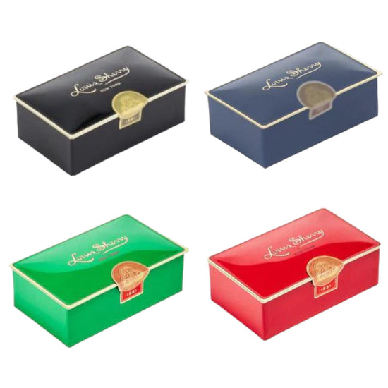 candy - 2-piece chocolate tin by the louis sherry company