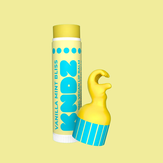 lip balm set - love - vanilla mint bliss + coconut mint wave by kndz