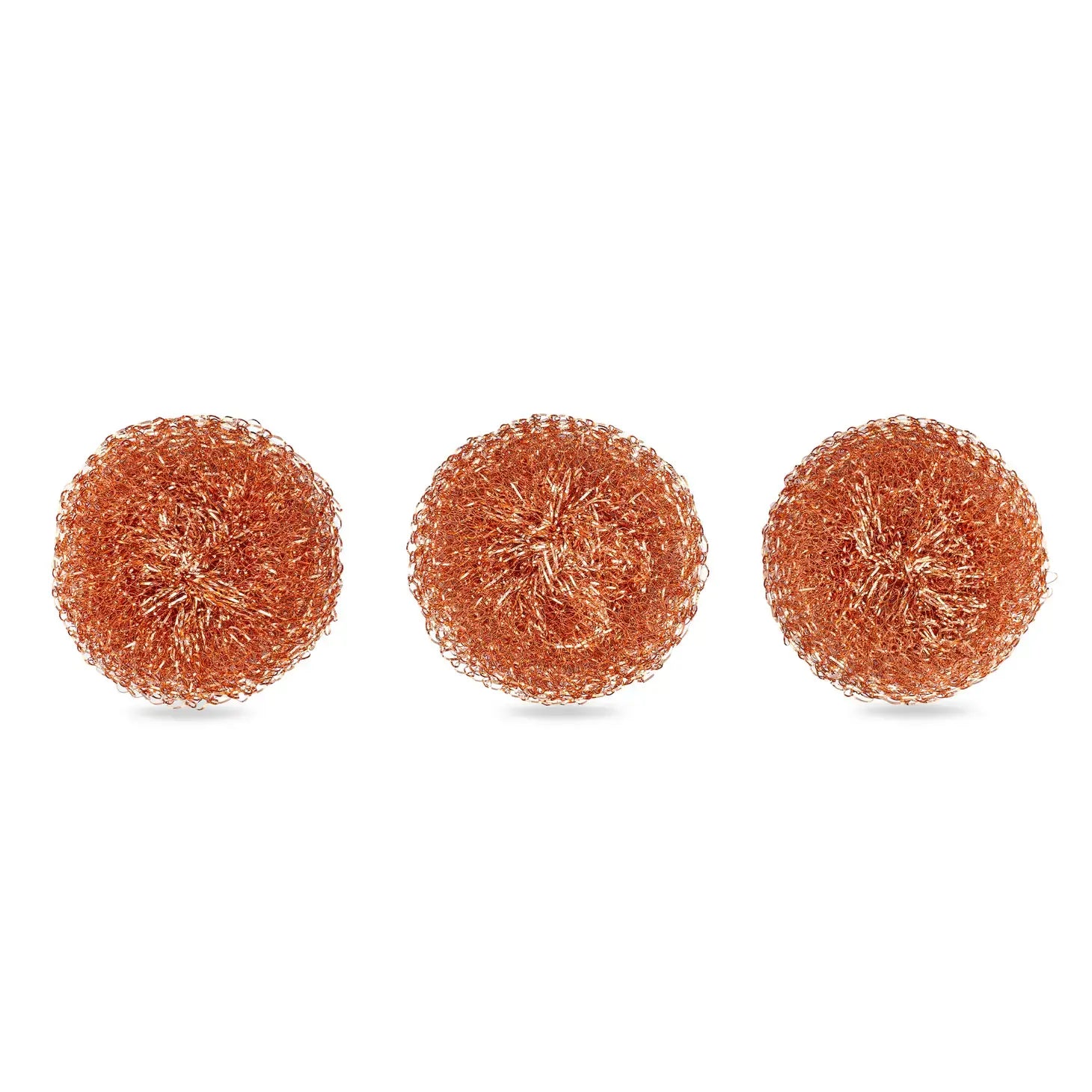sponge set - copper scrubbers - antimicrobial by full circle home