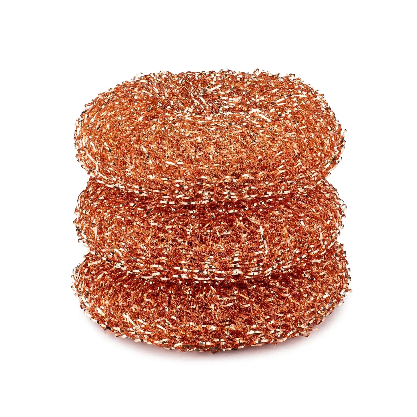 sponge set - copper scrubbers - antimicrobial by full circle home