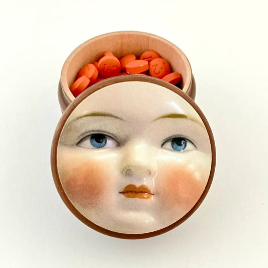 container - wooden - luna by silva ware by walter silva
