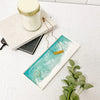 ceramic serving tray - caribbean blue by lynn & liana serveware