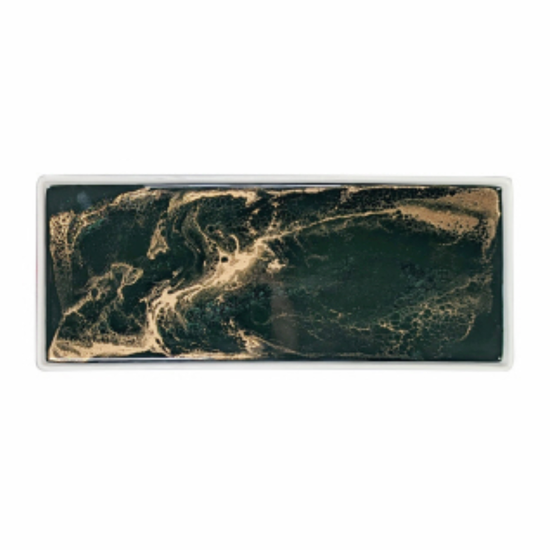 ceramic serving tray - jade green by lynn & liana serveware