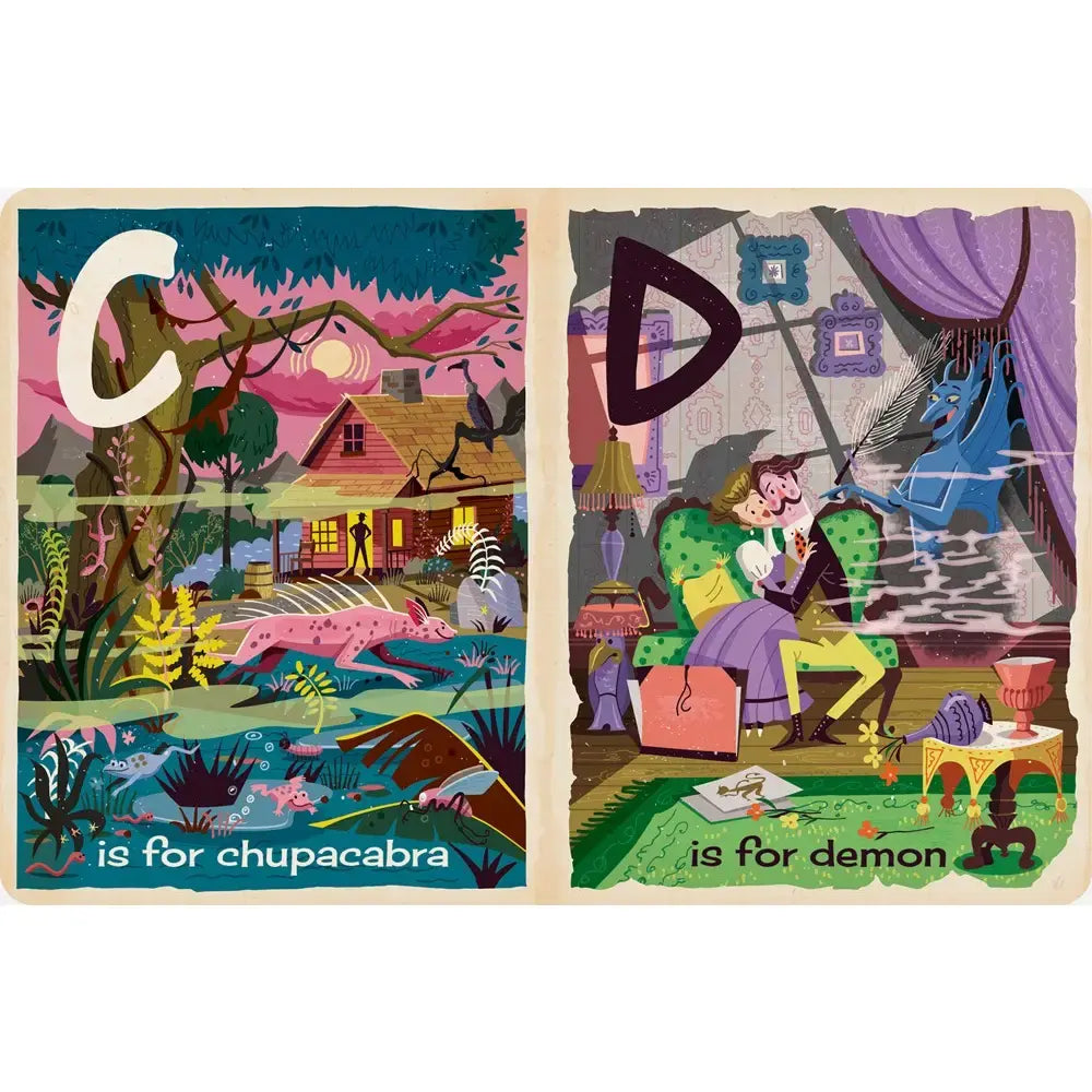 board book - alphabet - m is for monsters by gibbs smith
