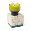 Candle | Tulip Glass Green | Verbena & Lemongrass