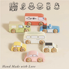 Toy Set | Vintage Cars | Classic Wooden