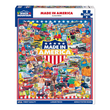 puzzle - 1000-piece - made in america by white mountain puzzles