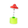toy - push puppet - mushroom - top color by jack rabbit creations