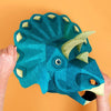 kit - 3d mask - triceratops by clockwork soldier